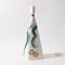 Lampe de Bureau Dragon Vert Mid-Century en Porcelaine de Alka Kunst, 1960s 5