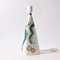 Mid-Century Green Dragon Porcelain Table Lamp from Alka Kunst, 1960s, Image 5