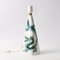 Mid-Century Green Dragon Porcelain Table Lamp from Alka Kunst, 1960s 3