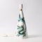 Mid-Century Green Dragon Porcelain Table Lamp from Alka Kunst, 1960s, Image 3