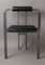 Postmoderner Modell Trix Stuhl aus Leder & Metall von KF Forster für KFF Design, 1980er 12