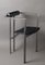 Postmoderner Modell Trix Stuhl aus Leder & Metall von KF Forster für KFF Design, 1980er 4