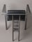 Postmoderner Modell Trix Stuhl aus Leder & Metall von KF Forster für KFF Design, 1980er 13