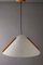 Danish Pendant Lamp in Wood and Paper from Domus, 1980s 11