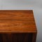 Danish Rosewood Chest with Tambour Doors and Lp Rack, 1960s 9