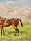 Auguste Vimar, Horse in the Meadow, 1800s, Oil 3