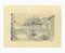 Augusto Monari, Landscape, Pencil Drawing, Early 20th Century 1