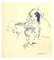 Mino Maccari, Ritratti, Disegno a china, anni '50, Immagine 1