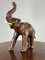 Vintage Leather Elephant Figure 2