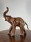 Vintage Leather Elephant Figure 1