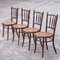 Italian Wooden Chairs, Set of 4, Image 7