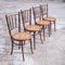 Italian Wooden Chairs, Set of 4 8