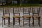 Italian Wooden Chairs, Set of 4 5