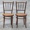 Italian Wooden Chairs, Set of 4 4