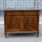 Inlaid Threaded Walnut Credenza 1