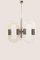 Lampada da soffitto Mid-Century moderna di Aldo Nason per Mazzega, anni '70, Immagine 6