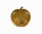 Milieu de Table en Forme de Pomme en Laiton attribué à Renzo Cassetti, Italie, 1960s 4
