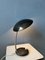 Lámpara de escritorio Bauhaus pequeña de metal negro, años 70, Imagen 4