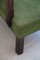 Mid-Century Modern Danish Easy Chair in Beech and Green Fabric, 1940, Image 8