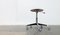 Mid-Century German Industrial Swivel Office Stool from Schmitz, 1960s 8