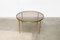 Mid-Century Hollywood Regency German Brass and Glass Coffee Couch Table from Vereinigte Werkstätten, 1960s 10