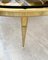 Mid-Century Hollywood Regency German Brass and Glass Coffee Couch Table from Vereinigte Werkstätten, 1960s, Image 13