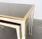 Mid-Century German Hollywood Regency Brass and Mirror Glass Nesting Tables from Vereinigte Werkstätten, 1960s, Set of 2 12