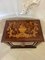 Small Victorian Mahogany Marquetry Inlaid Display Cabinet, 1850s 6