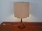 Danish Teak Table Lamp from Kirk, 1960s 4