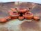 Piatti a fungo vintage in ceramica di Ruscha, anni '70, set di 2, Immagine 10
