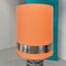 Chrome Floor Lamp with Fabric Lampshade from Star Leuchten, 1970s, Image 11