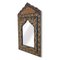 Oriental Hand Painted Wooden Mirror 2