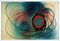 Klaus Oldenburg, Descargas excéntricas de un núcleo azul-rojo, 1975, Pintura al óleo, Imagen 1