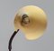 Slim Black Lacquered, Brass and Acrylic Floor Lamp from Nordisk Solar, Denmark, 1940s, Image 7