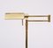 Brass Halogen Floor Lamp from Höltkotter, Germany, 1970s 2