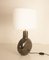 Ceramic and Brass Table Lamp by Valenti, 1970s 2