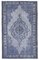 Tapis Fait Main en Laine Overdyed, 1970s 1