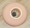 Small Pastel Pink Pleated Plastic Ceiling Lamp, 1950s, Image 7