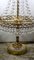 Brass and Lead Crystal Table Lamp from Palwa, 1960s, Image 19