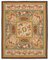Vintage Beige Aubusson Tapestry Kilim, 1990s 1
