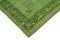 Grand Tapis Turc Vintage Fait Main Vert 6