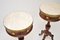 Vintage French Marble Top Side Tables, 1930s, Set of 2 3