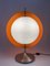 Lampada a sfera con schermo girevole di Frank Bentler per Wila Leuchten, anni '60, Immagine 2