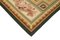 Alfombra Kilim vintage de tapiz hecha a mano en beige, años 90, Imagen 6
