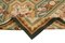 Alfombra Kilim vintage de tapiz hecha a mano en beige, años 90, Imagen 4