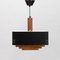 Ceiling Lamp in Painted Metal and Copper, 1960s, Image 4