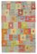 Tapis Kilim Fait Main Multicolore en Laine, Turquie, 2010s 1