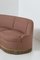 Italian Three-Seater Sofa in Pink Fabric by Gio Ponti, 1950 9