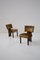 Armchairs in Yellow Velvet by Gio Ponti, 1950, Set of 2 1