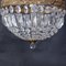 Vintage Chandelier with Glass Pendants, 1930s, Image 9